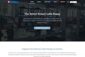 yaness website rotary lobe pump manufacturer